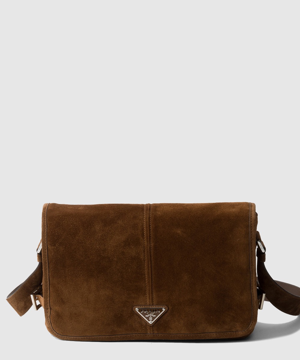 프라다 스웨이드 숄더백 2VD073