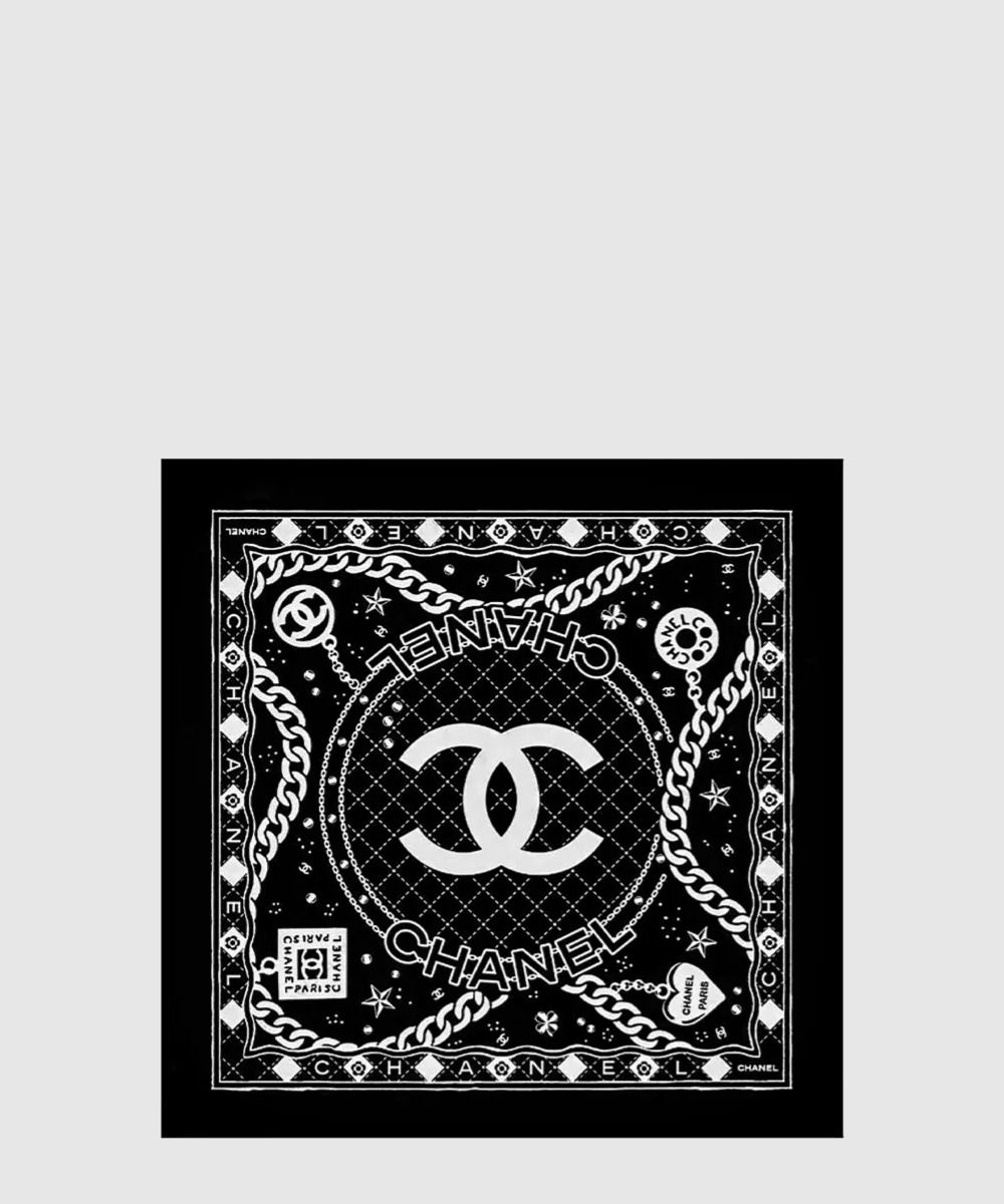 샤넬 스퀘어 스카프 AA8095