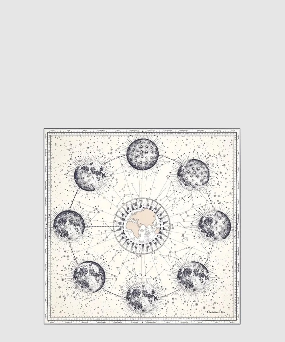 디올 90 스퀘어 스카프 42LUN