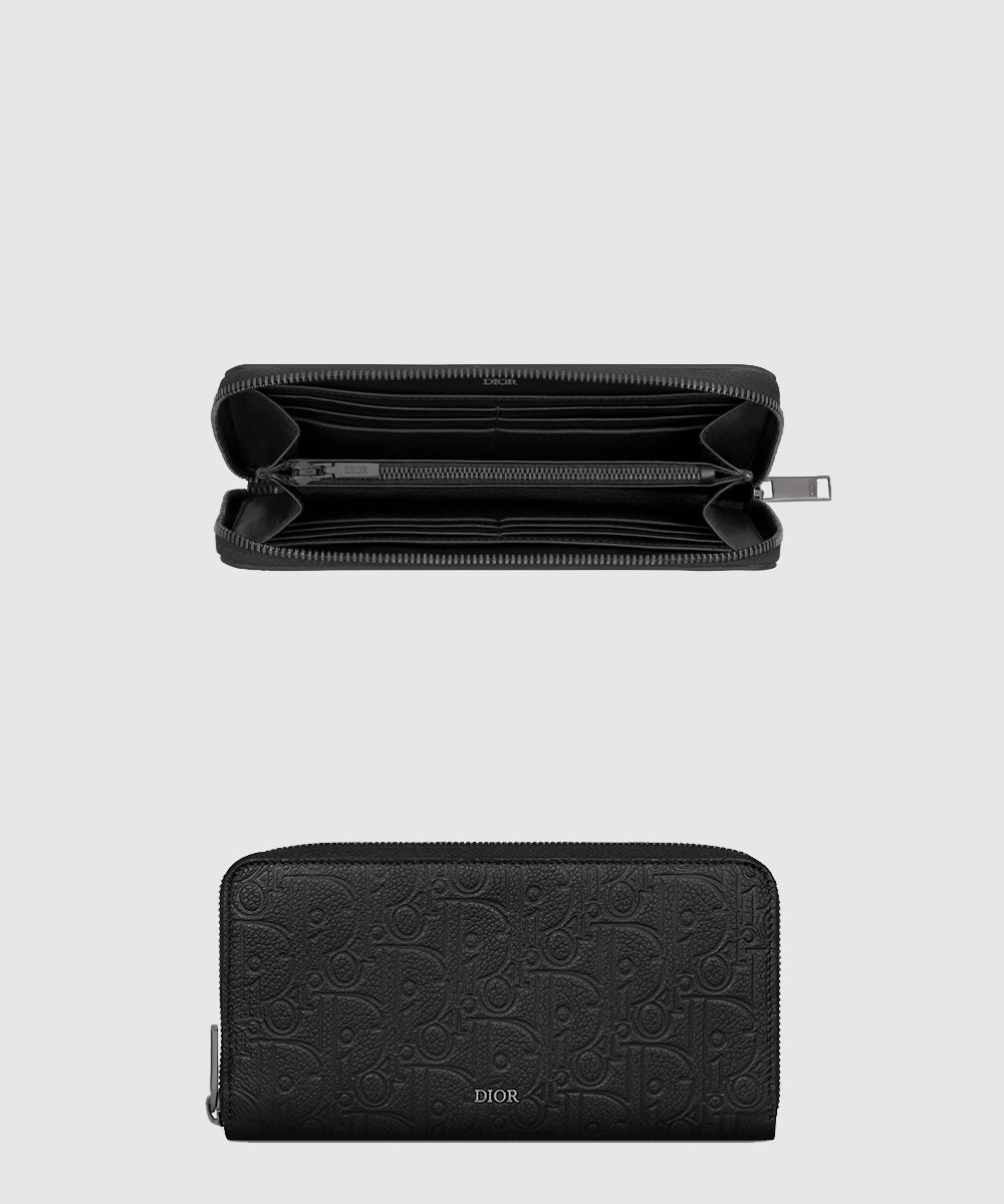 디올 지퍼 장지갑 2ESBC