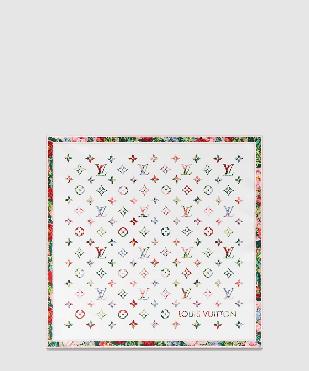 루이비통 모노그램 플라워 스퀘어 90 M77918