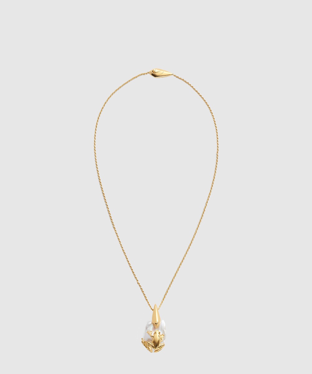 보테가베네타 라나 펄 네크리스 827256