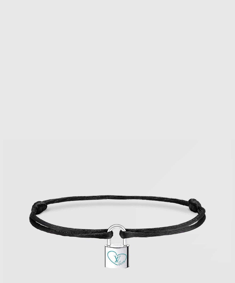 루이비통 실버 락킷 x 필릭스 팔찌 QA5312