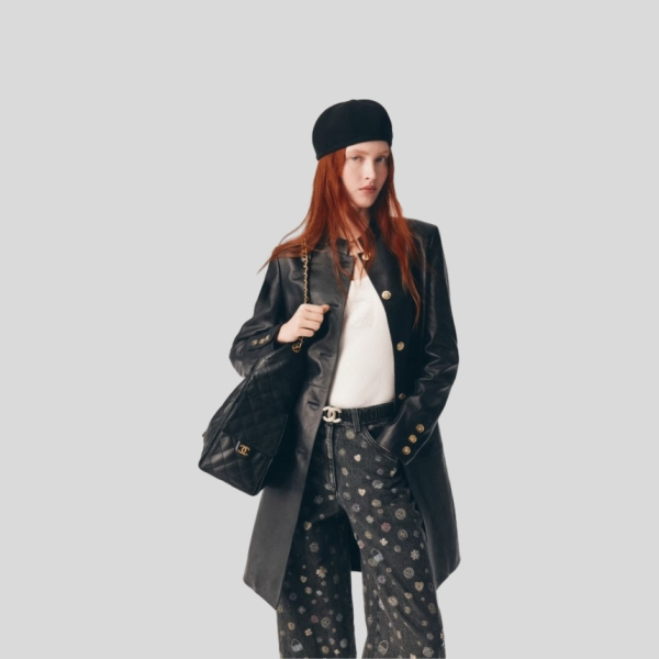 샤넬 핸드메이드 그래피티 진