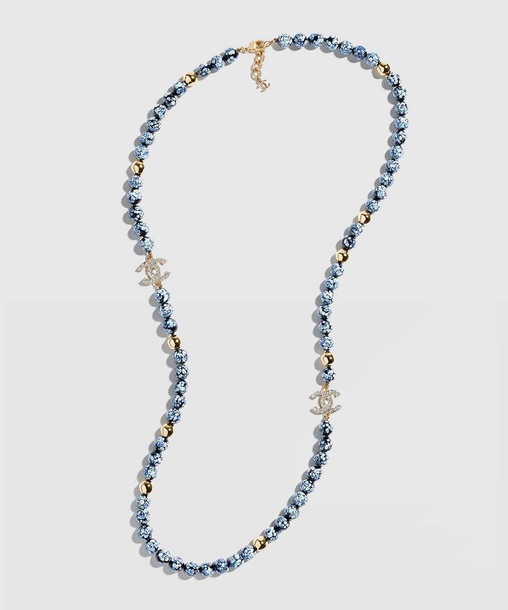 샤넬 롱 네크리스 ABF924