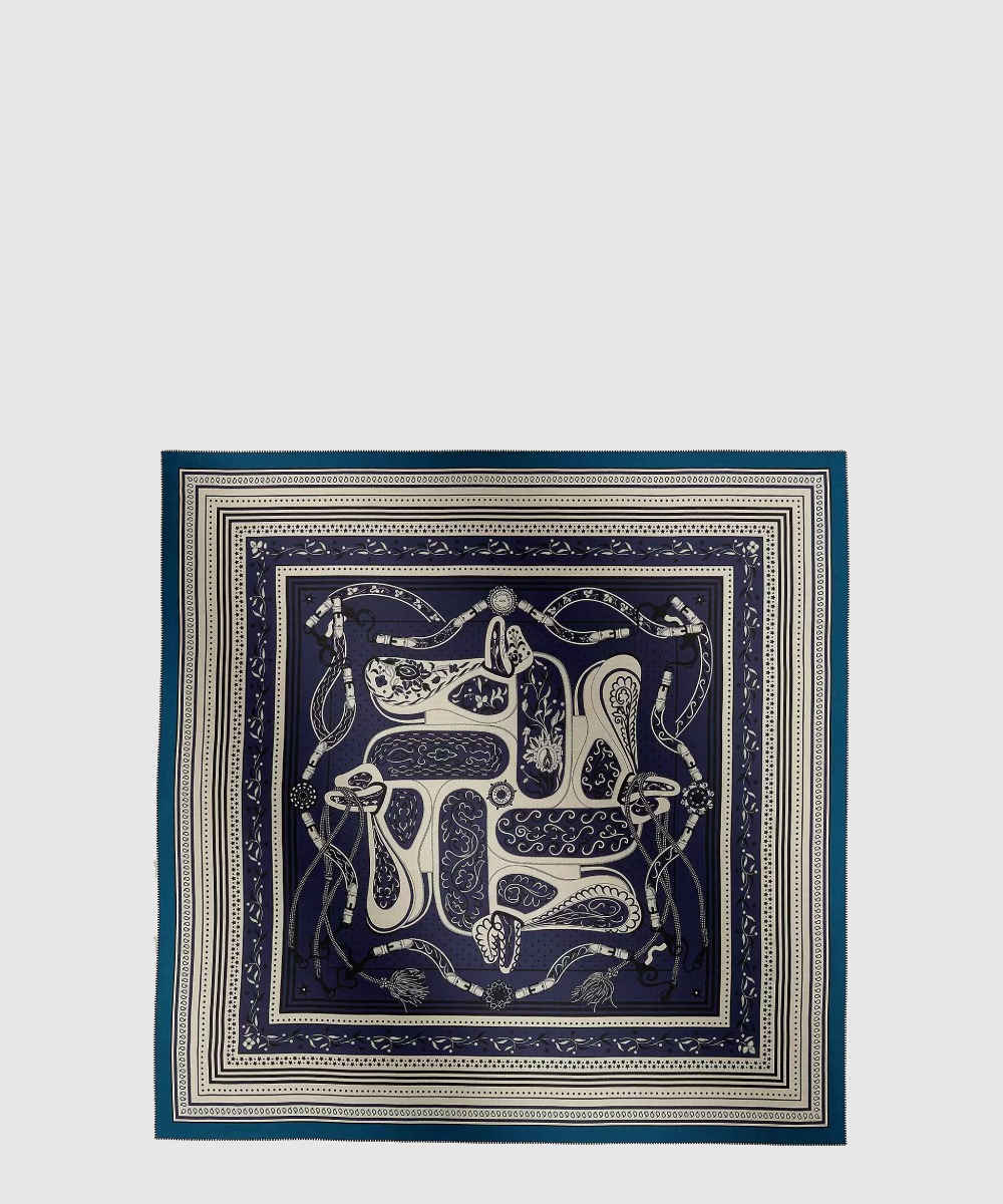 에르메스 Festival des Amazones Bandana 스카프 90